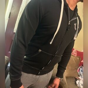 True Religion Men's Black jacket